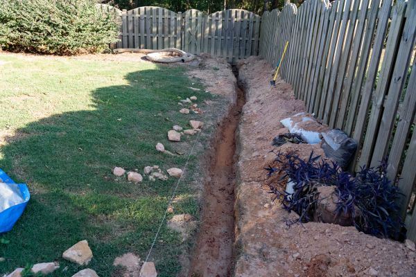 Trench Drain Installation in Greensburg