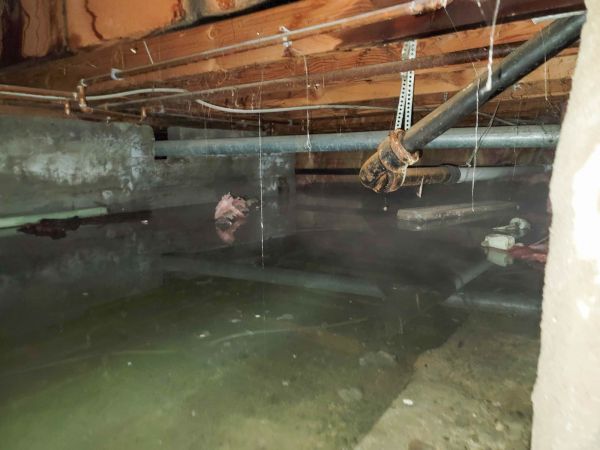 Crawlspace Drainage in Greensburg
