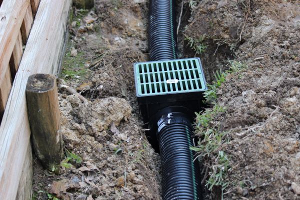 Drainage Work in Greensburg